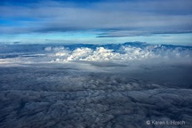 Cloud formations from the air